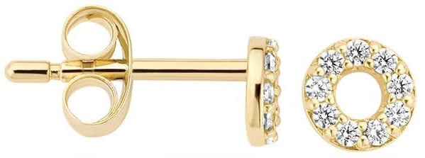 Blush 7193YZI Oorbellen 14 krt geelgoud met zirkonia Goud