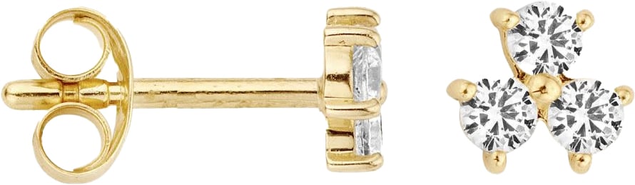 Blush 7197YZI Oorbellen 14 krt geegloud met zirkonia Goud