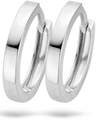 Blush 7202WGO Oorbellen 14 krt witgoud Zilver