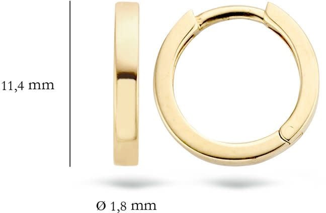 Blush 7202YGO Oorbellen 14 krt geelgoud Goud