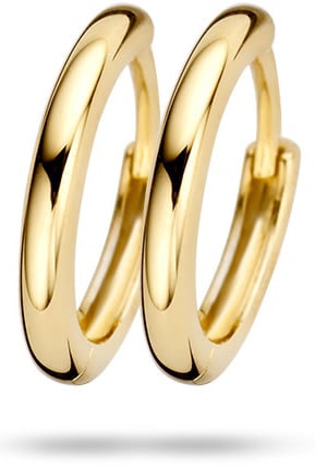 Blush Blush Oorbellen 7232YGO Oorringen 14k Geelgoud Glad Goud