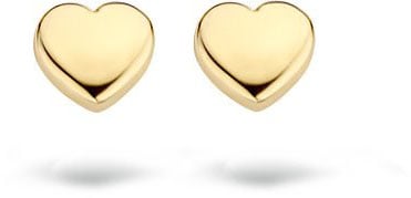 Blush Blush Oorbellen 7245YGO Oorstekers 14k Geelgoud Hartjes Goud