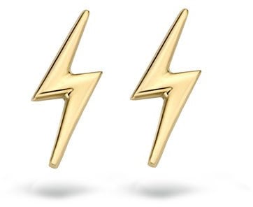 Blush Blush Oorbellen 7249YGO Oorstekers 14k Geelgoud Bliksem Goud