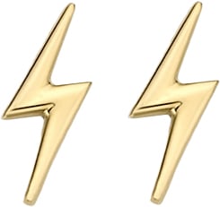 Blush Blush Oorbellen 7249YGO Oorstekers 14k Geelgoud Bliksem Goud