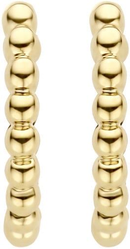 Blush Blush Oorbellen 7264YGO 14k Geelgoud met Bolletjes Motief Goud