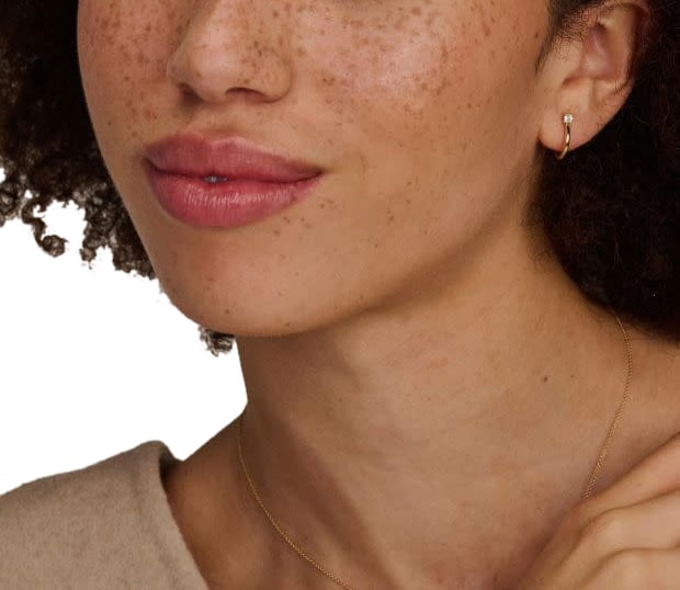 Blush Blush Oorbellen 7372YZI 14k Geelgoud Oorringen met Zirkonia Goud