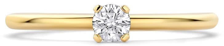 Blush Blush Ring LG1027Y/54 14k Geelgoud met 0,15crt G VS 1 Lab Grown Diamant Maat 54 Goud