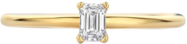 Blush Blush Ring LG1029Y/54 14k Geelgoud met 0,20crt G VS 1 Lab Grown Diamant Maat 54 Goud