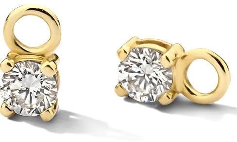 Blush Blush Oorbedels LG9006Y/S 14k Geelgoud met 2 x 0,15crt G VS 1 Lab Grown Diamant Goud