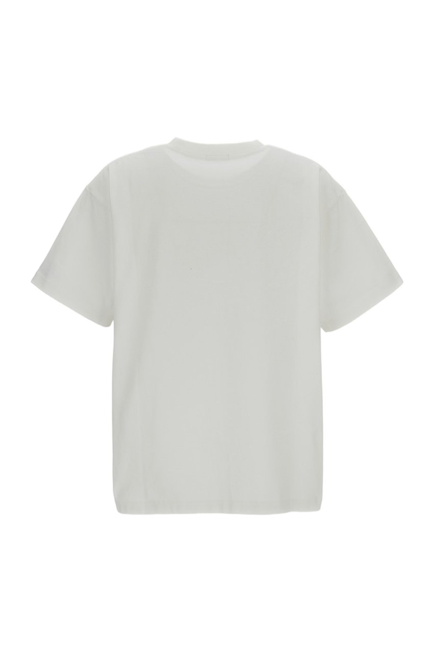 BODE White Moose Short Sleeve Tee Wit