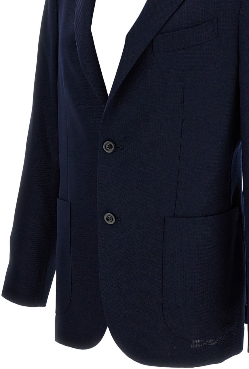 Boglioli Fresco Wool K Jacket Blauw
