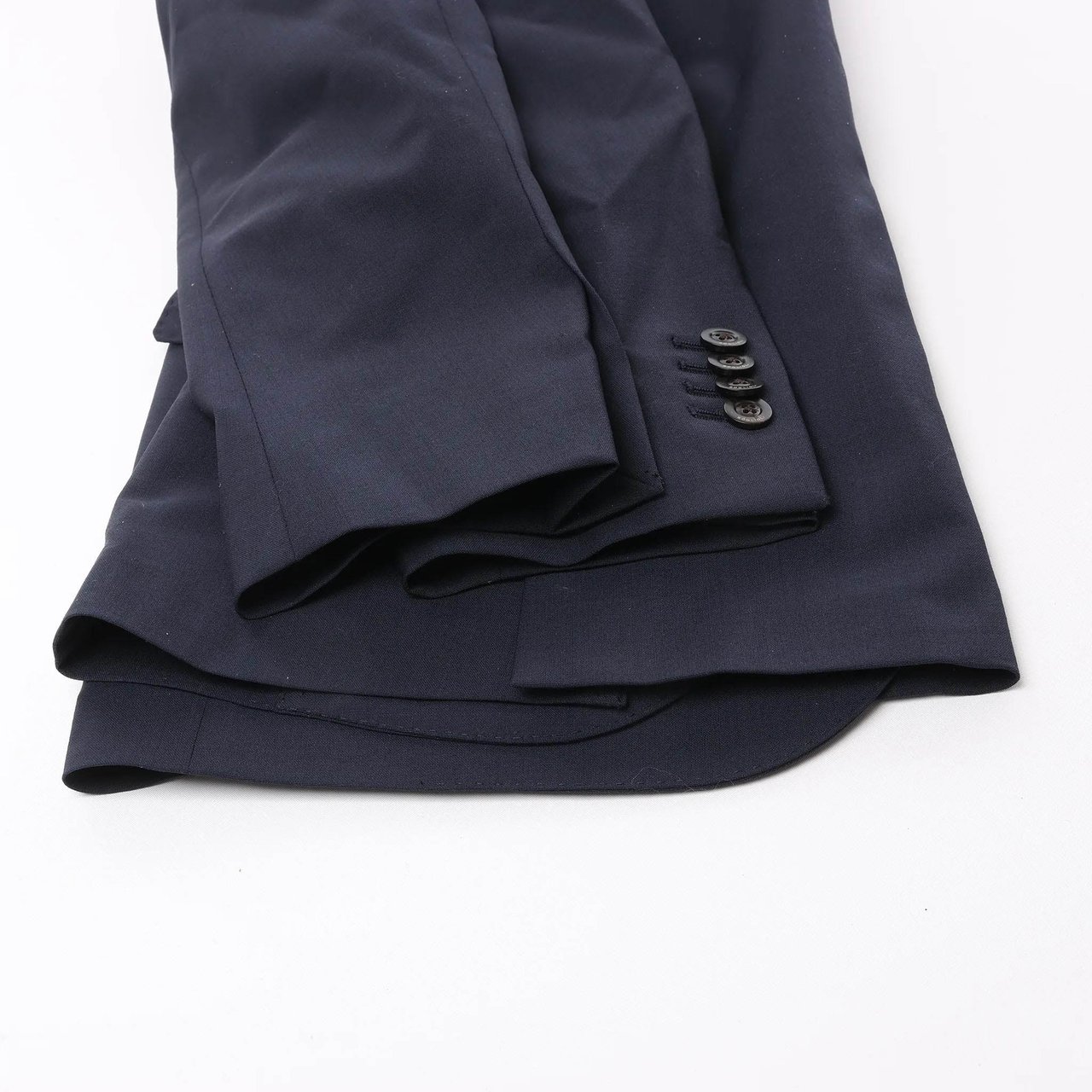 Boglioli Boglioli Wool Casual Blazer in Navy Blue, Size 50 IT Blauw