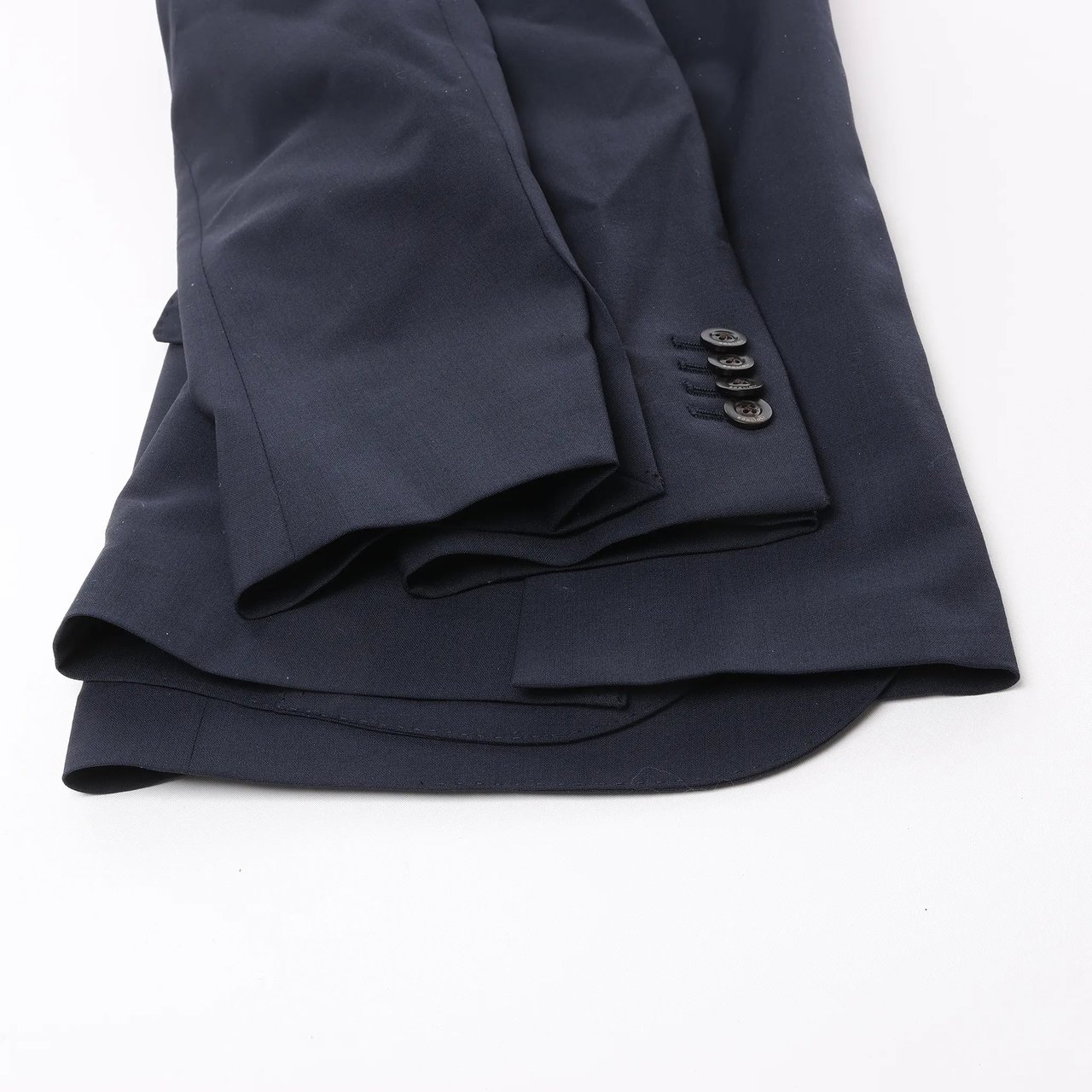 Boglioli Wool Casual Blazer in Navy Blue, Size 50 IT Blauw