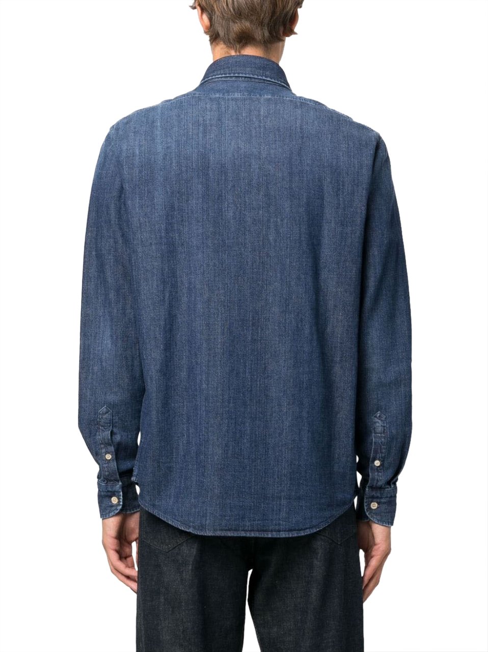 Boglioli Shirts Denim Blauw
