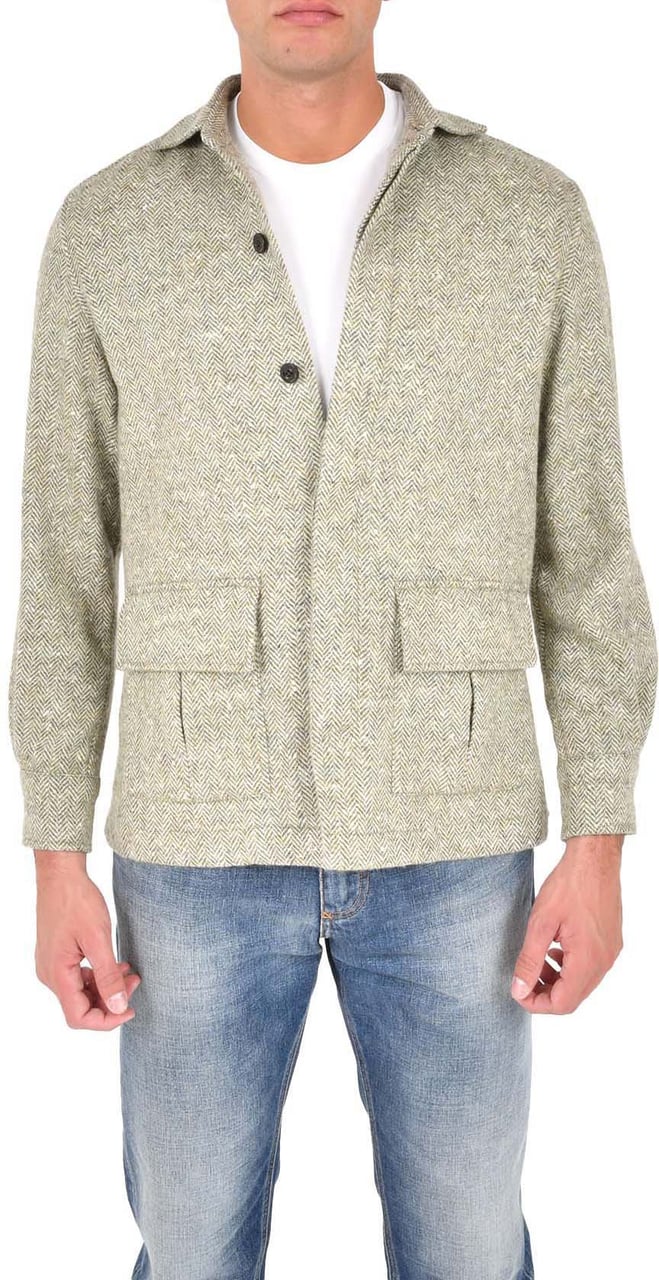 Boglioli Coats Green Groen