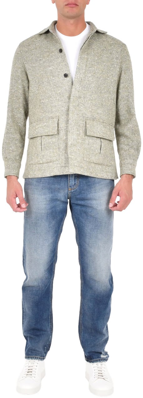 Boglioli Coats Green Groen