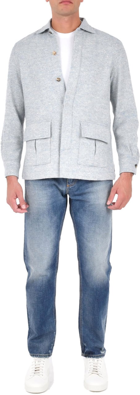 Boglioli Coats Azzuro Blauw