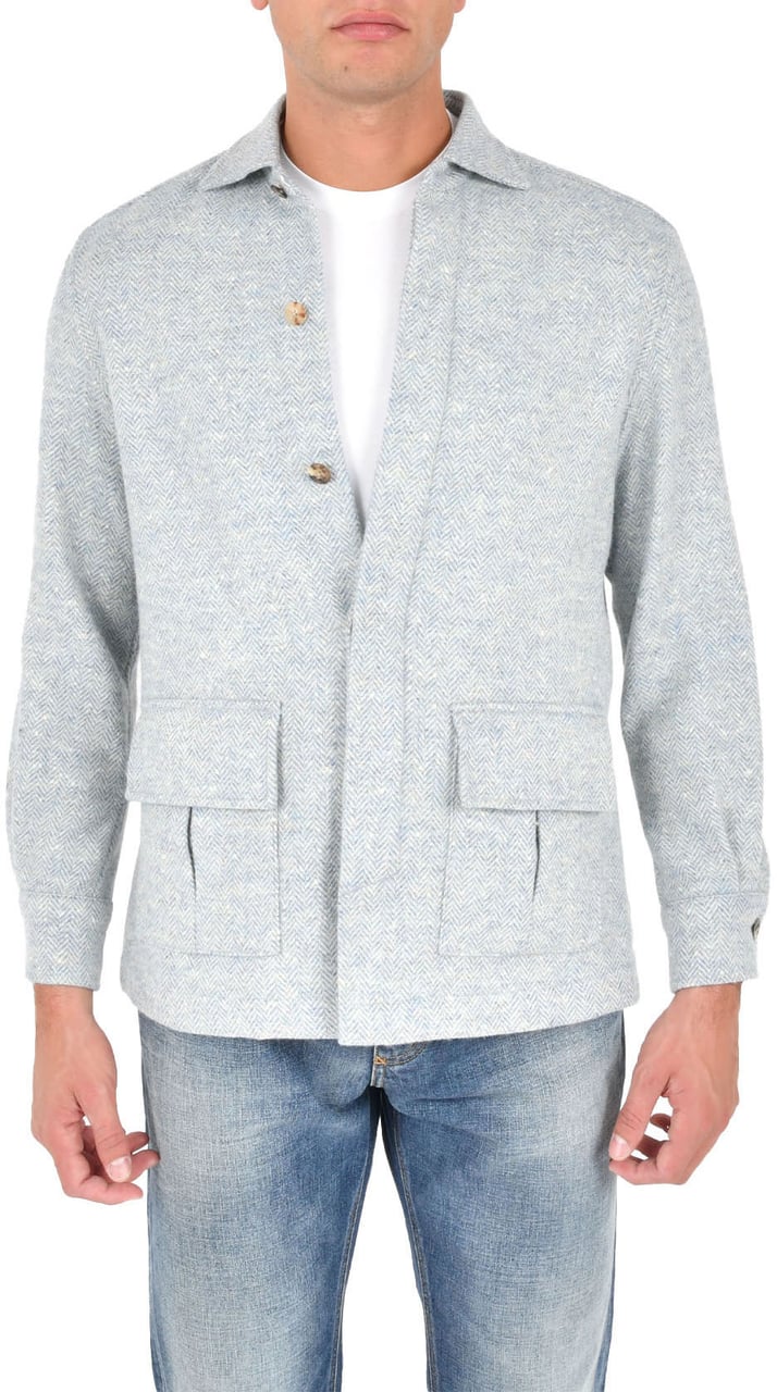 Boglioli Coats Azzuro Blauw