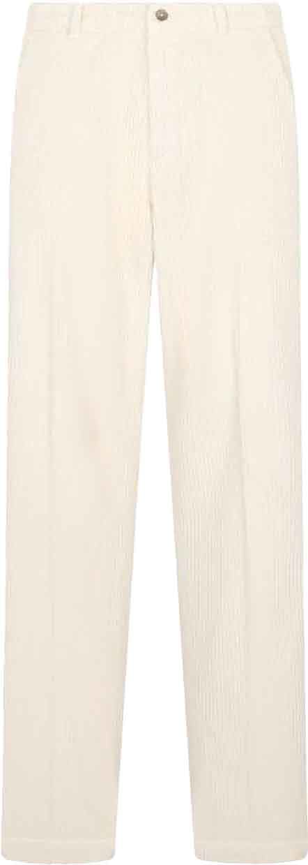Boglioli Trousers White Wit