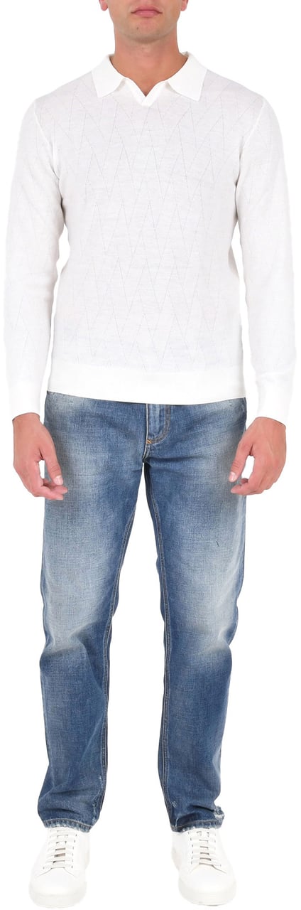 Boglioli Sweaters White Wit