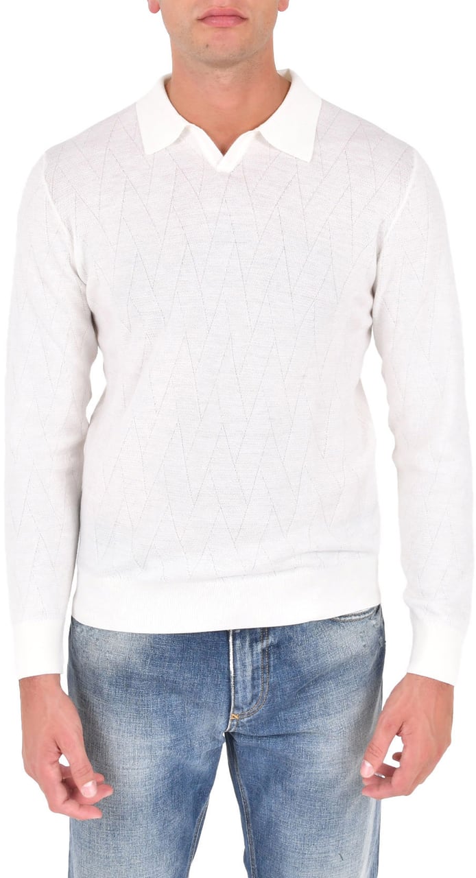 Boglioli Sweaters White Wit