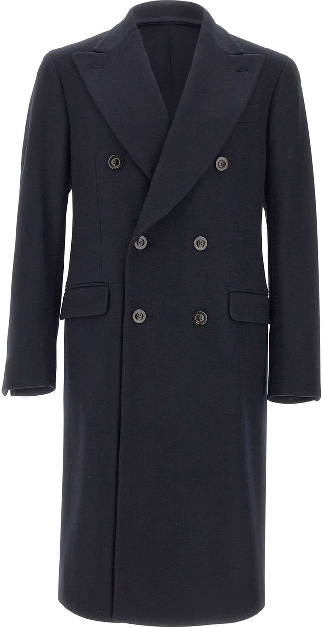 Boglioli Coats Blue Blauw