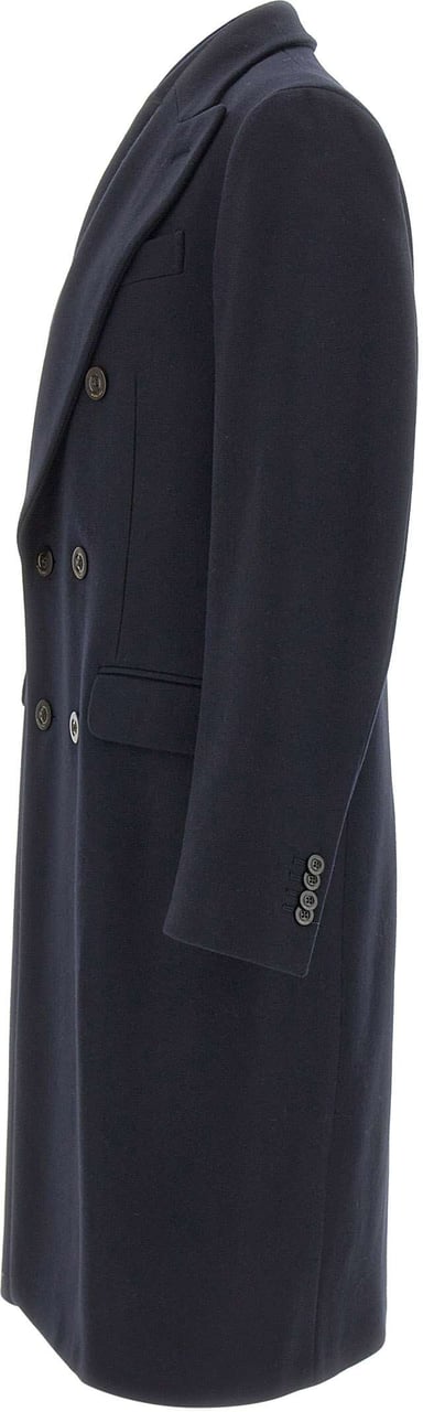 Boglioli Coats Blue Blauw