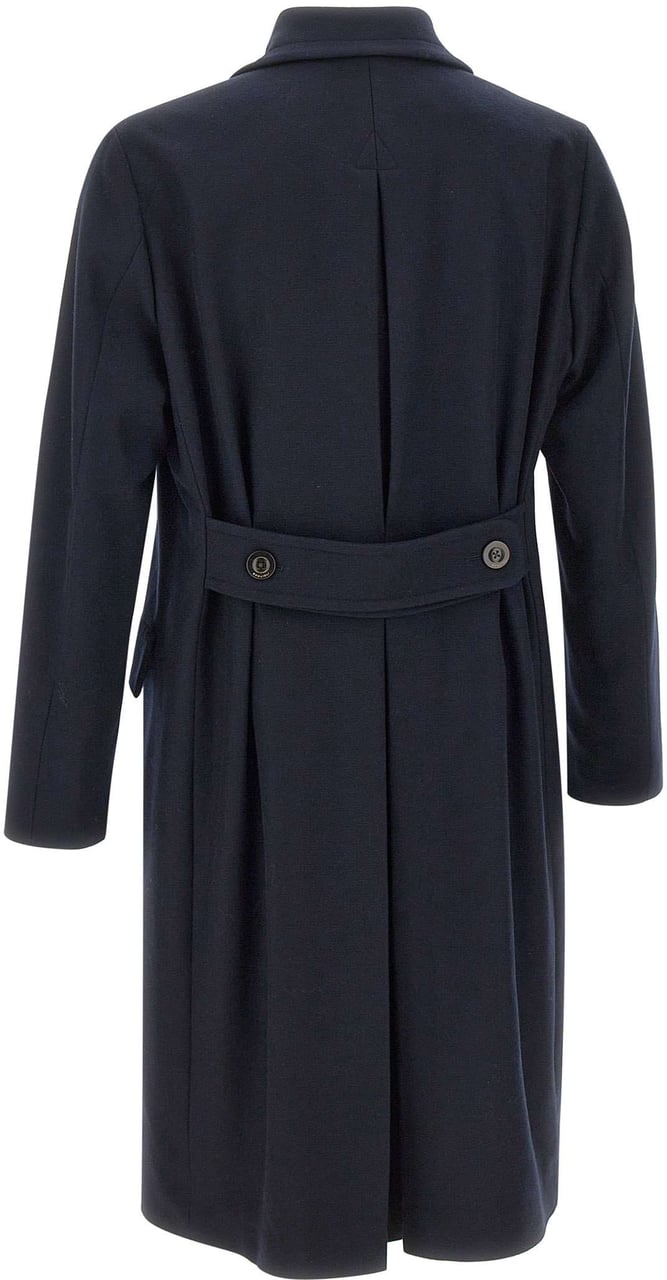 Boglioli Coats Blue Blauw