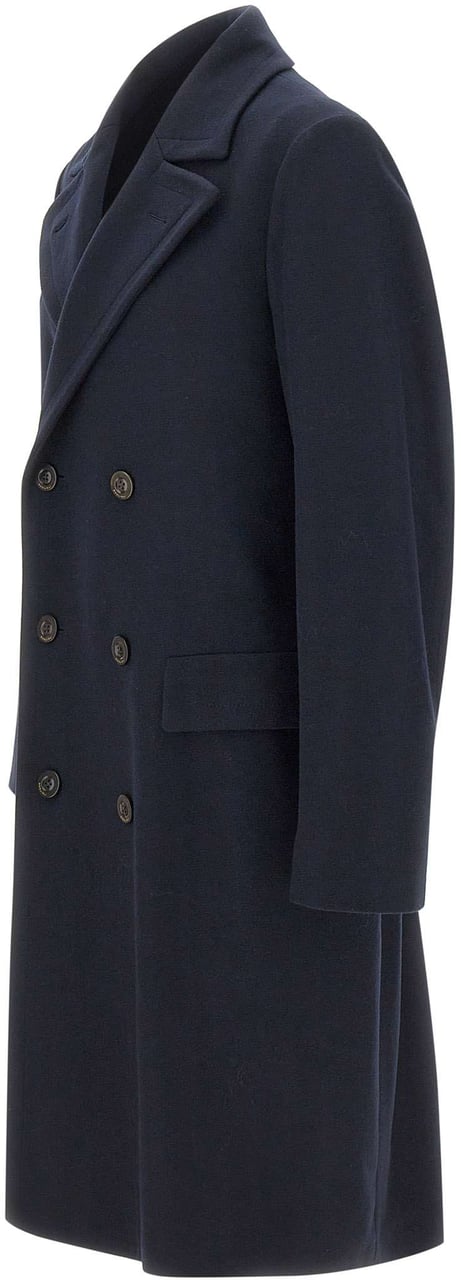 Boglioli Coats Blue Blauw