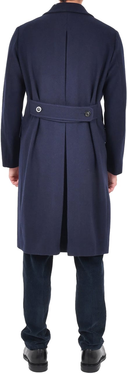 Boglioli Coats Blue Blauw