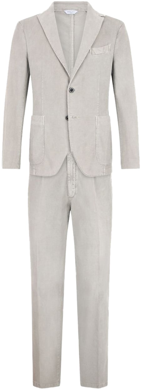 Boglioli Suit Grey Grijs