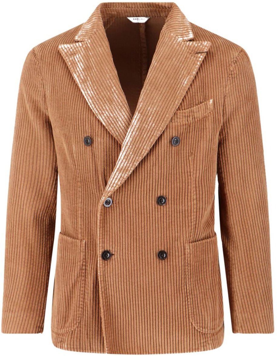 Boglioli Jackets Leather Brown Bruin