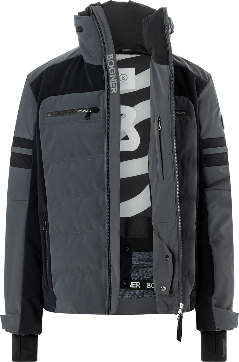 Bogner Minho-D Ski Jacket Dark Grey Grijs