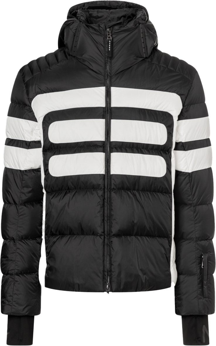Bogner Men Ski Jacket Boaz-D Black/White Zwart