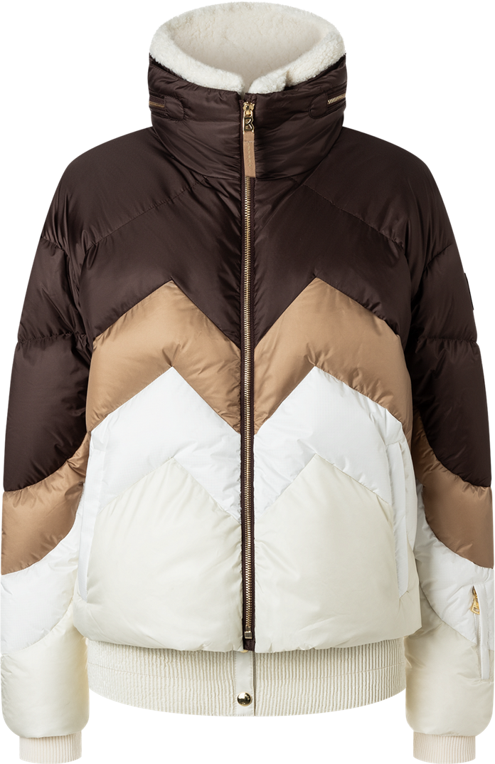 Bogner Vanja Jacket Black Coffee Divers