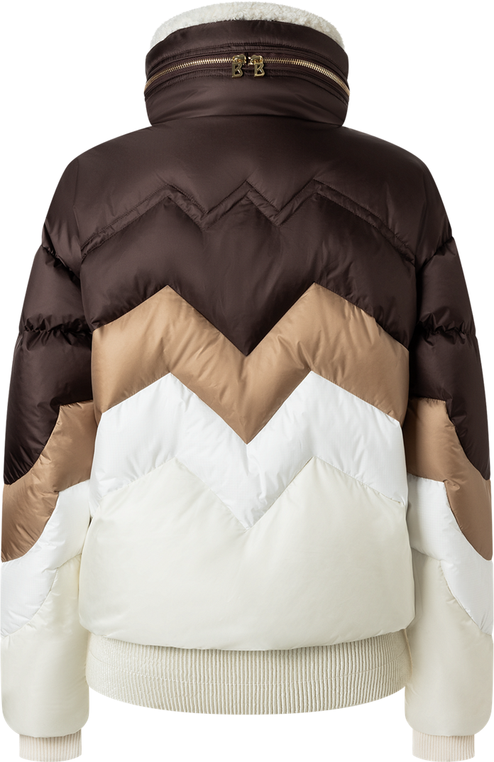Bogner Vanja Jacket Black Coffee Divers