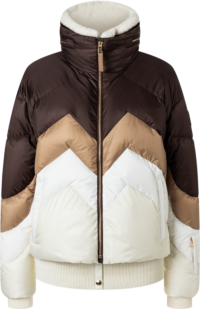 Bogner Vanja Jacket Black Coffee Divers