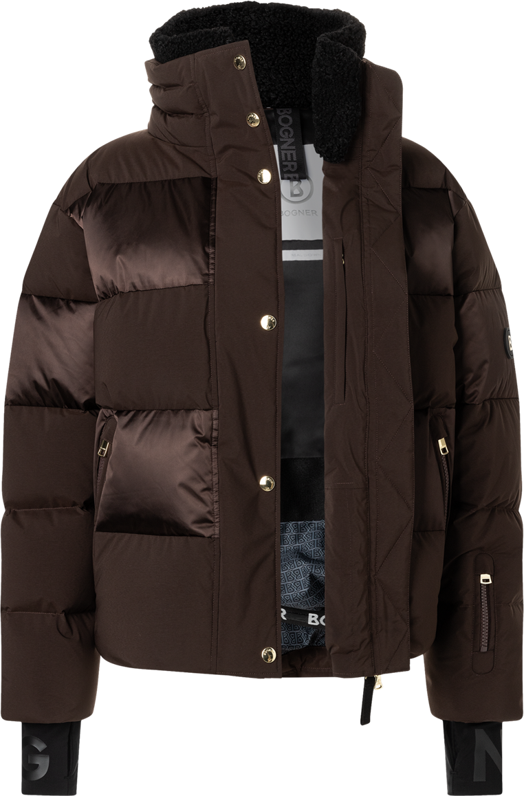 Bogner Naja-D Jacket Black Coffee Divers
