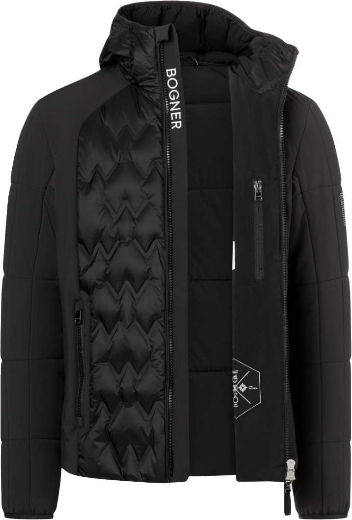Bogner Men Jacket Tilo-D Black Zwart