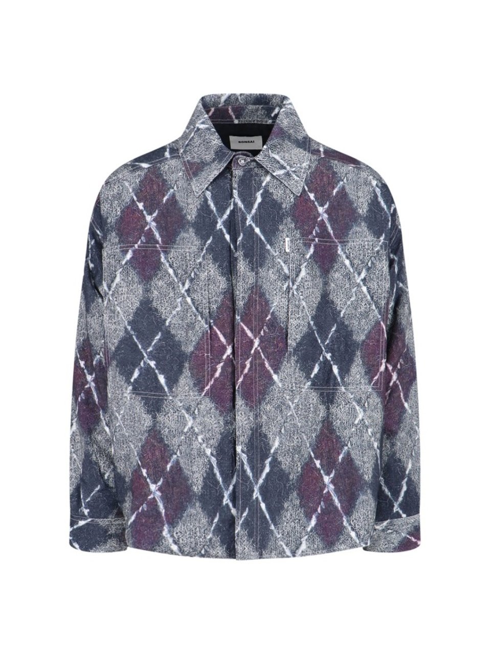 Bonsai Multicolour Patterned Casual Jacket Divers