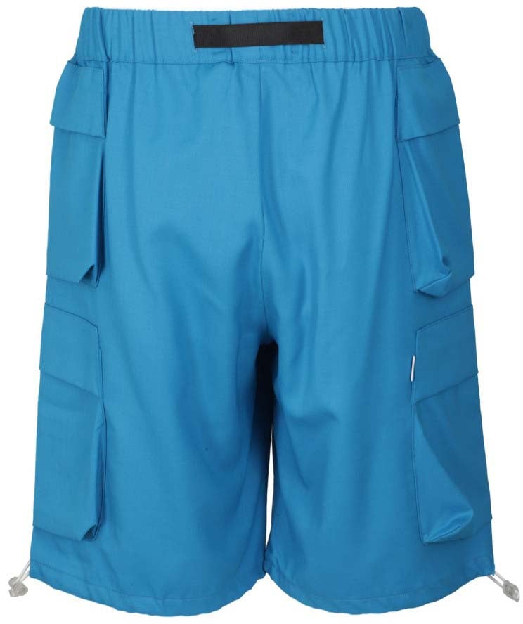 Bonsai Sky-Blue Cargo Fit Pants Blauw
