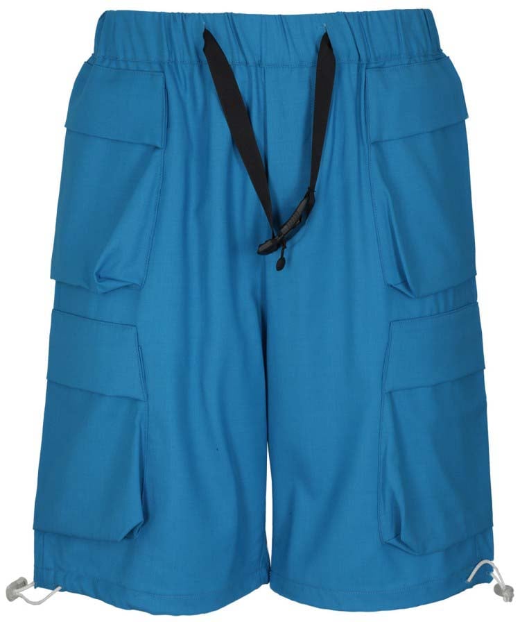 Bonsai Sky-Blue Cargo Fit Pants Blauw