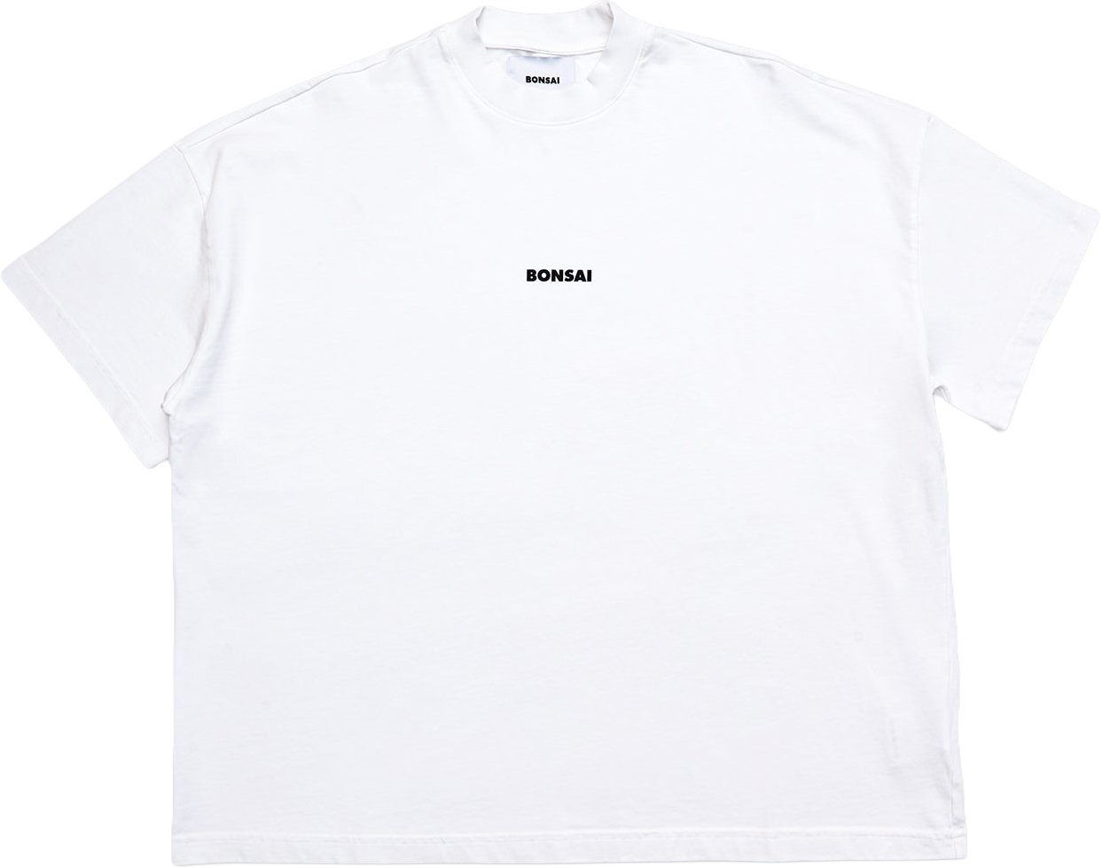 Bonsai T-Shirt Box Logo Bianca Wit
