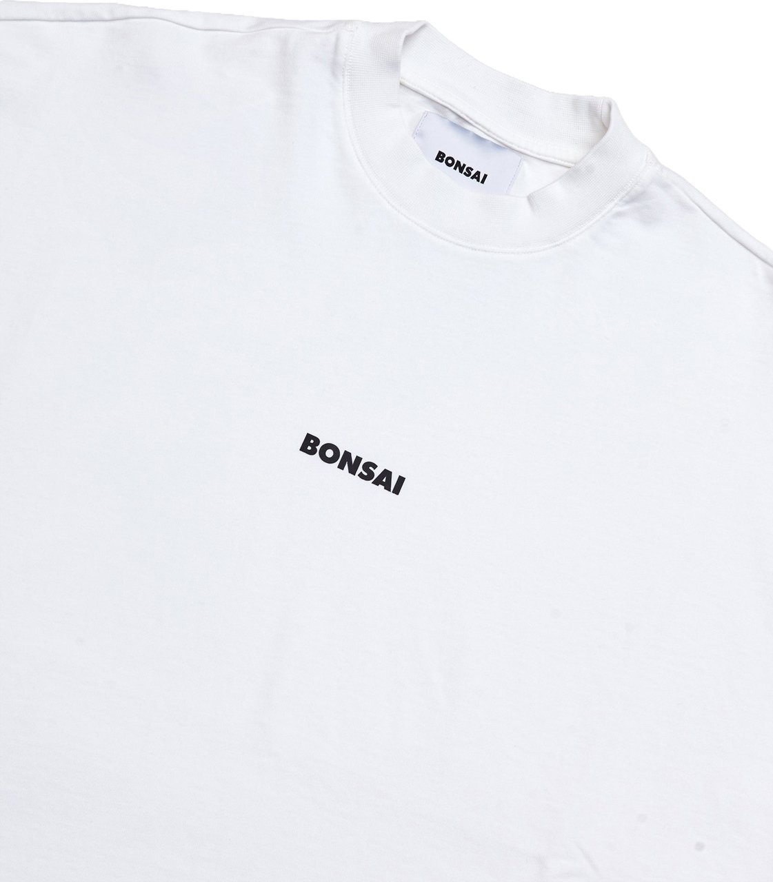 Bonsai T-Shirt Box Logo Bianca Wit