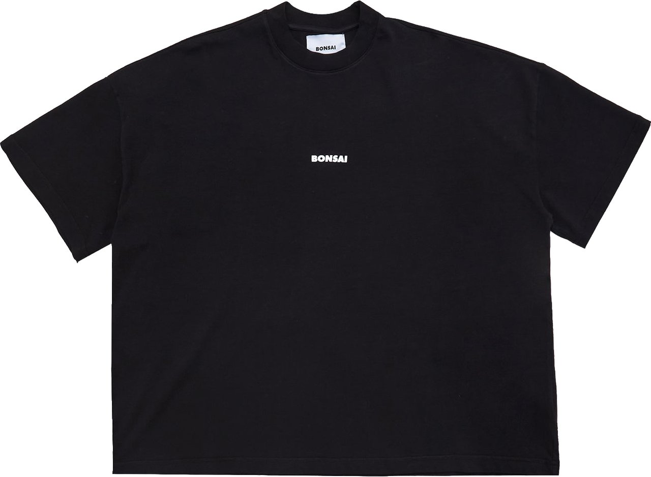 Bonsai T-Shirt Box Logo Nera Zwart