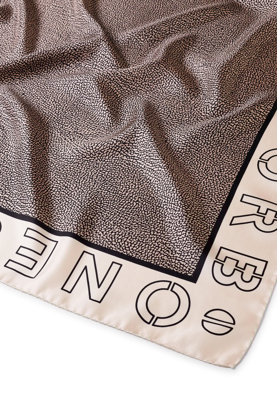 Borbonese SCARF 90X90 Beige