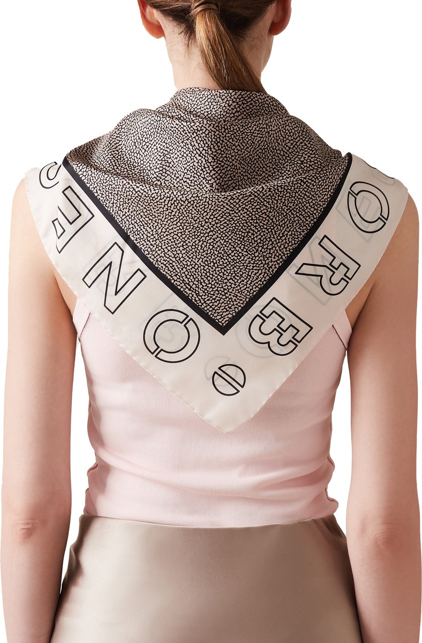 Borbonese SCARF 90X90 Beige