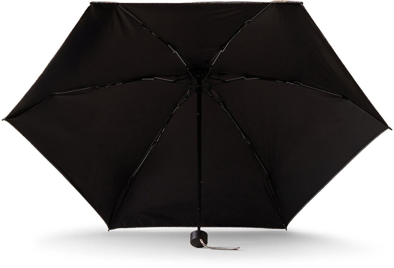 Borbonese MINI UMBRELLA Bruin