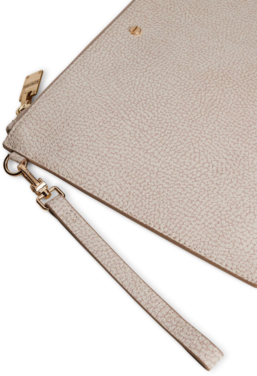 Borbonese OP COATED CANVAS Beige