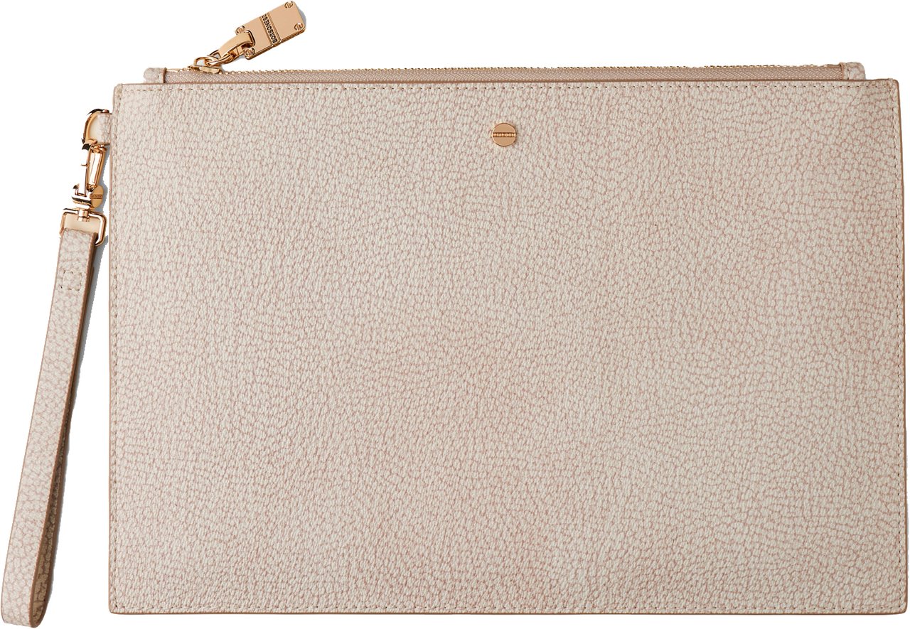 Borbonese OP COATED CANVAS Beige